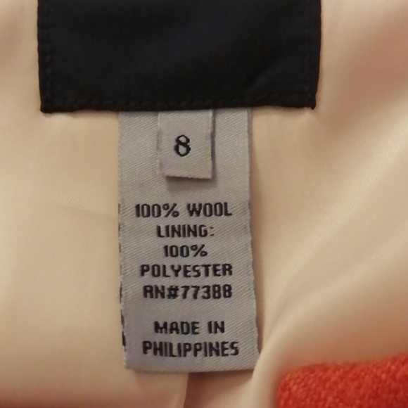 Orange JCrew Blazer - Picture 4 of 4